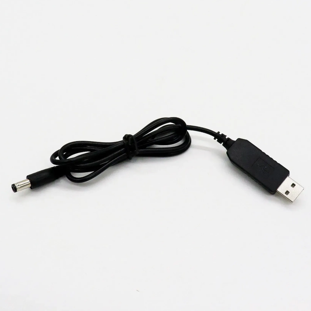 USB-DC Кабель для роутера від павербанку 12В 5,5x2,1мм (см11390) - Фото 7 USB-DC Кабель для роутера від павербанку 12В 5,5x2,1мм (см11390) - зображення 7