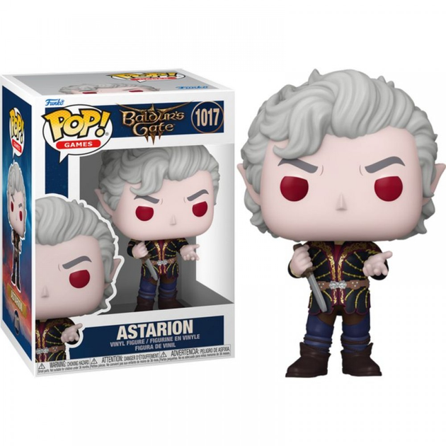 ゲームキャラクター funko pop Baldur's Gate3 Astarion figure Фігурка Funko Pop Балдурс Гейт Астаріон Baldur's Gate 3 Astarion