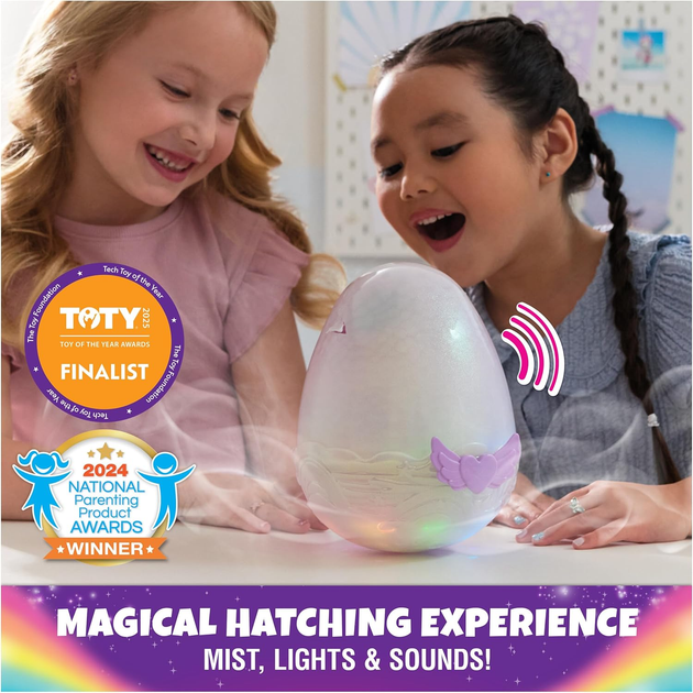 Interaktywna zabawka niespodzianka Spin Master Hatchimals Alive Mystery Hatch Pufficorn 6069132 (0778988509142) - obraz 15