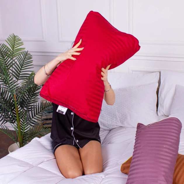 Подушка ортопедична MirSon Стружка Memory №4250 Satin Stripe 30-0018 Red 58х40х10.5 см від Rozetka на платформі USKIDKA Акція на Подушка ортопедична MirSon Стружка Memory №4250 Satin Stripe 30-0018 Red 58х40х10.5 см від Rozetka
