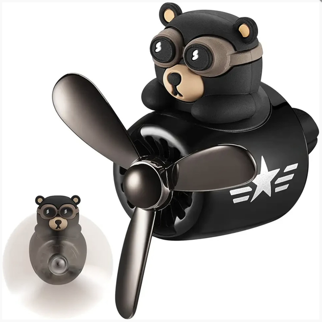 Ароматизатор автомобильный освежитель воздуха Pilot Bear Медведь - изображение 4
