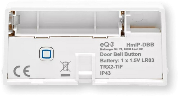 Inteligentny przycisk Homematic IP Ring HmIP-DBB (150657A0) - obraz 5