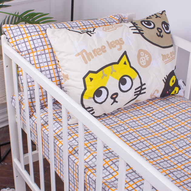 Простирадло на резинці MirSon Бязь Kids Time 18-0007 Cool Cat висота 10 см 70х190 см від Rozetka на платформі USKIDKA Акція на Простирадло на резинці MirSon Бязь Kids Time 18-0007 Cool Cat висота 10 см 70х190 см від Rozetka