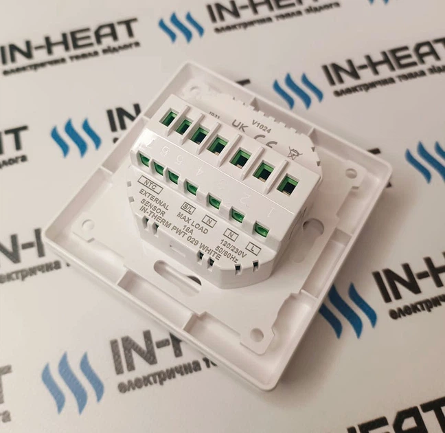 Терморегулятор IN-THERM PT-029 Белый - изображение 9