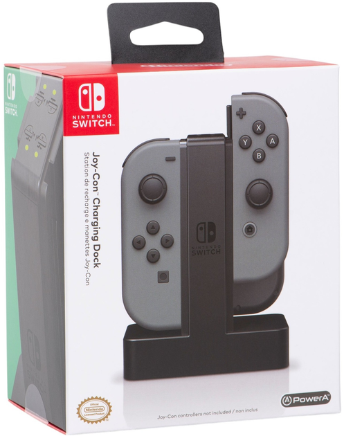 Stacja dokująca PowerA Nintendo Switch Joy-Con Charging Dock (0617885016035) - obraz 5