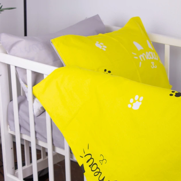 Простынь MirSon Kids Time Детский 110 х 160 см 19-0785 Cascata Бязь (2200007072644) - изображение 4
