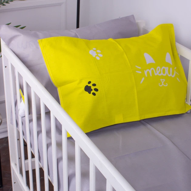 Простынь MirSon Kids Time Детский 110 х 160 см 19-0785 Cascata Бязь (2200007072644) - изображение 6