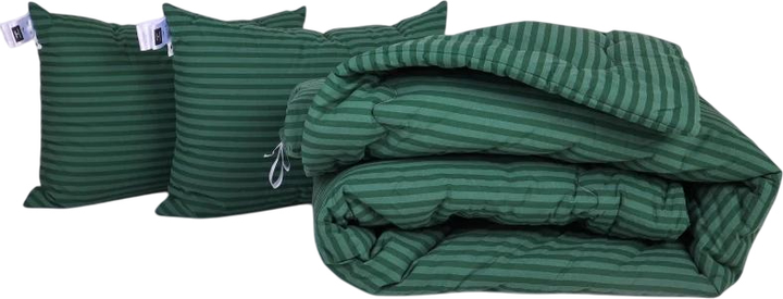 Набір MirSon №1036 Сolor Fun Line Ковдра літня Односпальна 140х205 см 17-0612 Stripe Emerald Вовна + Дві подушки 50x70 см від Rozetka на платформі USKIDKA Акція на Набір MirSon №1036 Сolor Fun Line Ковдра літня Односпальна 140х205 см 17-0612 Stripe Emerald Вовна + Дві подушки 50x70 см від Rozetka