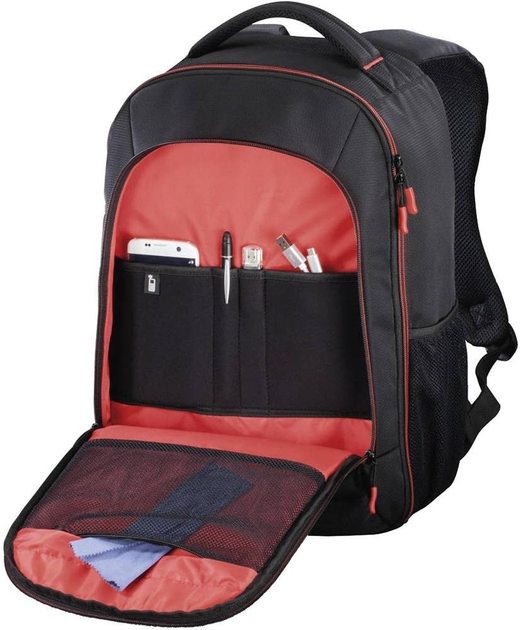 Рюкзак Hama Miami 190 Camera Backpack Black-Red (4047443349903) - зображення 5