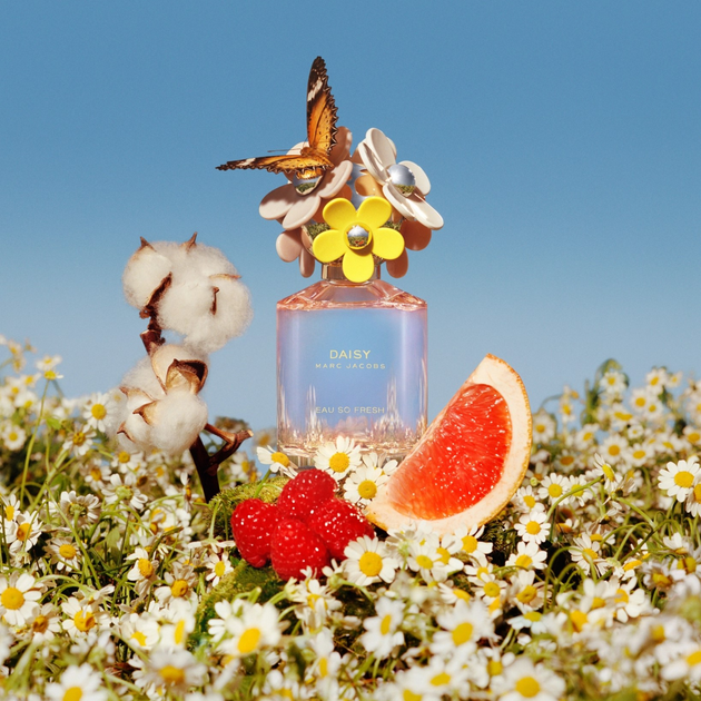 Zestaw prezentowy damski Marc Jacobs Daisy Eau So Fresh Woda toaletowa 125 ml + Balsam do ciała 75 ml + Miniaturka wody toaletowej 10 ml (3616305181428) - obraz 4
