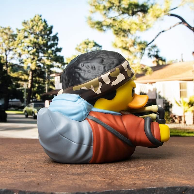 Kolekcjonerska figurka kaczuszka Numskull Tubbz Cosplaying Ducks Stranger Things: Lucas Sinclair 5 (5056280444145) - obraz 5