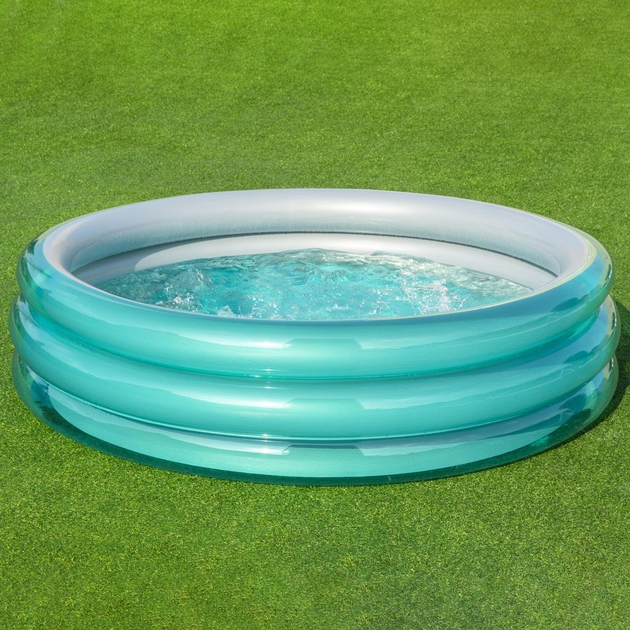 Basen dmuchany Bestway Big Metalic 201 x 53 cm 455 l 937 (6942138900477) - obraz 7
