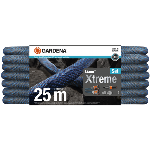 Шланг текстильный Gardena Liano Xtreme Set 13 мм (1/2") 25 м - изображение 11