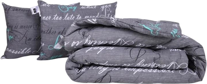 Набір MirSon №1202 Сolor Fun Line Ковдра літня King Size 220х240 см 17-0003 Tulio з евкаліптовим волокном + Дві подушки 50x70 см від Rozetka на платформі USKIDKA Акція на Набір MirSon №1202 Сolor Fun Line Ковдра літня King Size 220х240 см 17-0003 Tulio з евкаліптовим волокном + Дві подушки 50x70 см від Rozetka