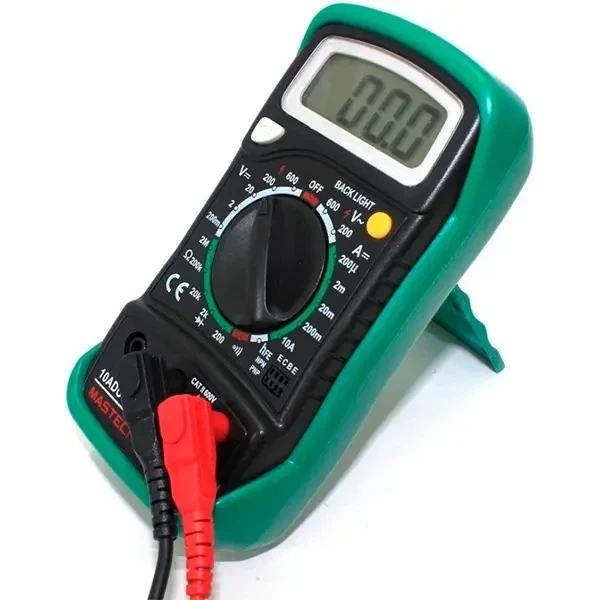 Цифровой мультиметр MZ MAS830L тестер с подсветкой экрана Зеленый 7945 - изображение 5