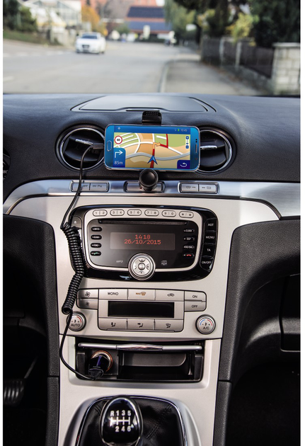 Автотримач Hama Flipper Smartphone Holder 12 шт. (4047443269980) - зображення 5