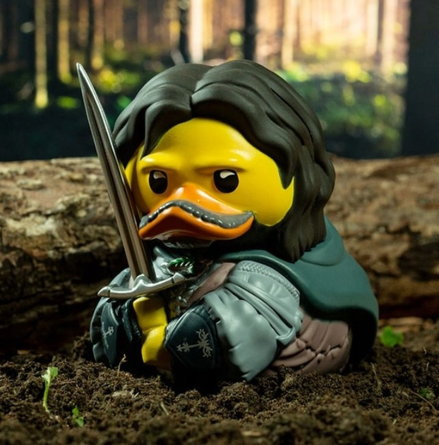 Kolekcjonerska figurka kaczuszka Numskull Tubbz Boxed Edition Lord of the Rings: Aragorn 7 (5056280455554) - obraz 4