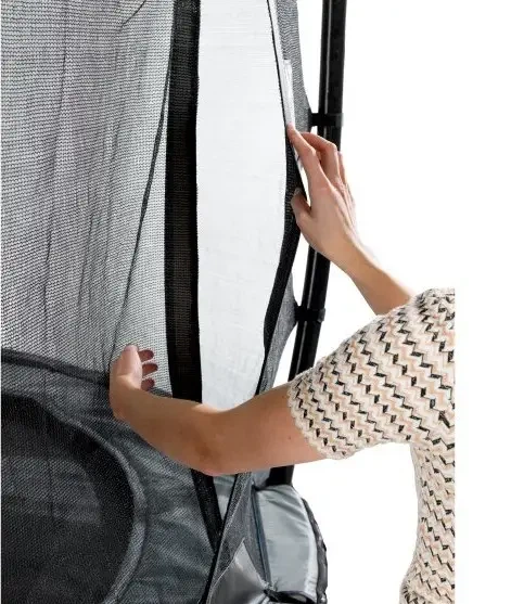 Батут EXIT Elegant Premium з зовнішньою сіткою 214 х 366 см зелений - Фото 5 Батут EXIT Elegant Premium з зовнішньою сіткою 214 х 366 см зелений - зображення 5
