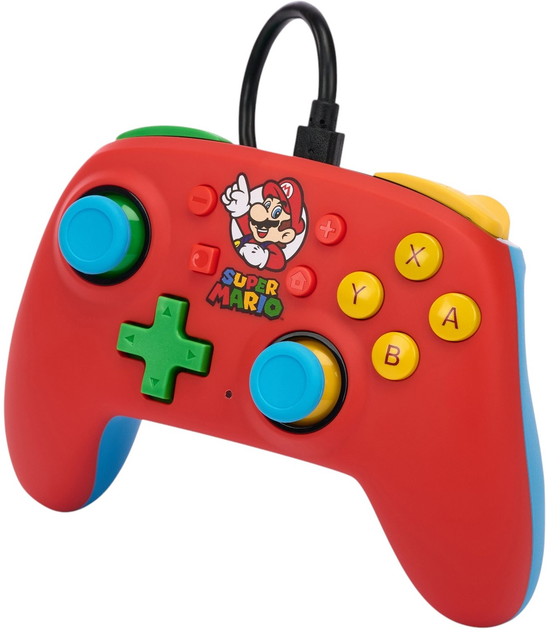 Геймпад PowerA Nintendo Switch Nano Wired Switch Controller - Mario Medley (0617885045110) - зображення 3