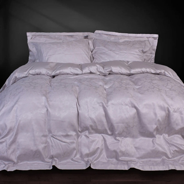 Підковдра MirSon Tuscany сатин імперіал Світло-сіра King Size 220 x 240 см від Rozetka на платформі USKIDKA Акція на Підковдра MirSon Tuscany сатин імперіал Світло-сіра King Size 220 x 240 см від Rozetka