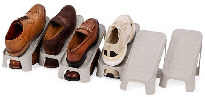 Zestaw organizerów na buty Joseph Joseph Shoe-in Compact szary 6 szt (5028420555035) - obraz 8