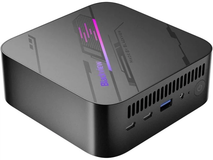 Nettop  Blackview Mini PC MP100 Black (MP100-BK/BV/V5) - obraz 4