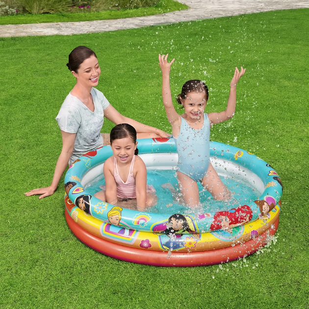 Надувний басейн Bestway Disney Princess 122 x 30 см 36559 (6941607330517) - зображення 6