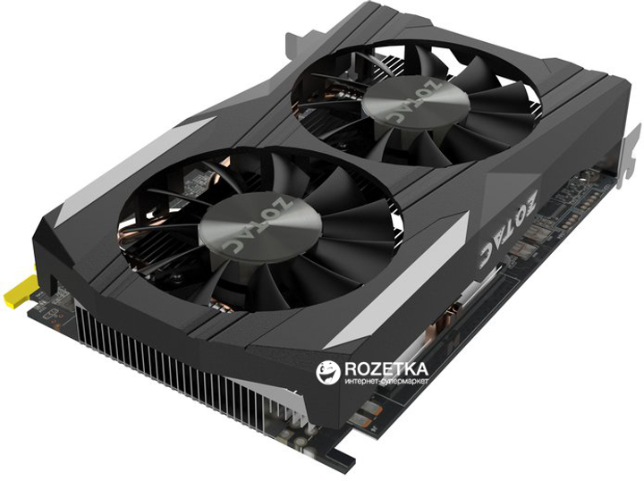 Видеокарта Zotac PCI-Ex GeForce GTX 1050 Ti OC Edition 4GB