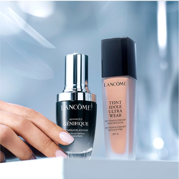 Тональна основа Lancome Teint Idole Ultra Wear 16 Cafe SPF15 стійка 30 мл (3614271430403) - зображення 9