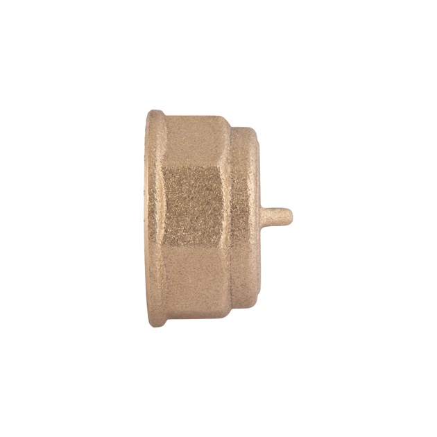Заглушка латунна Thermo Alliance Standart 1/2" В (внутрішня різьба), під пломбу, PN25 - Фото 4 Заглушка латунна Thermo Alliance Standart 1/2" В (внутрішня різьба), під пломбу, PN25 - изображение 4