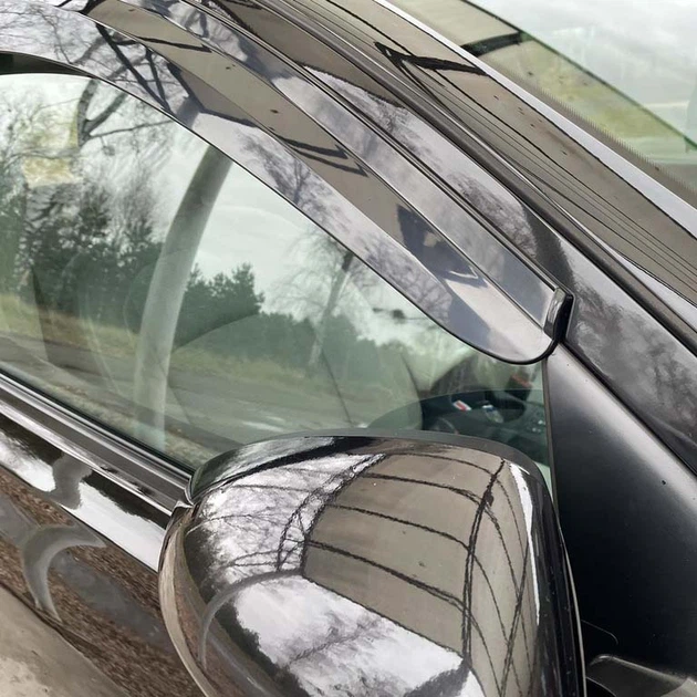 Дефлектори вікон вітровики Nissan Qashqai 2007-2014 скотч SunPlex (SP-S-76) - изображение 6