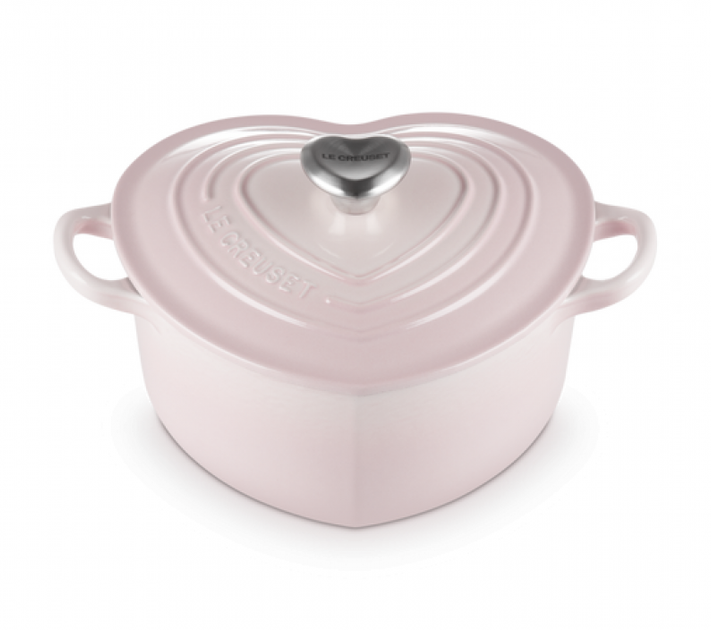 Каструля Le Creuset Heart 1,9 л Shell Pink (21401207774455) - Фото 1 Каструля Le Creuset Heart 1,9 л Shell Pink (21401207774455) - изображение 1