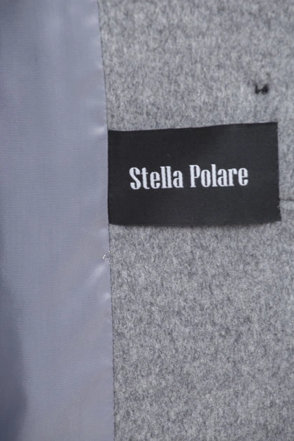 Жіноче класичне вовняне пальто з англійським коміром для осені Stella Polare (сірий, 40), 28441, 25392 - Фото 6 Жіноче класичне вовняне пальто з англійським коміром для осені Stella Polare (сірий, 40), 28441, 25392 - изображение 6