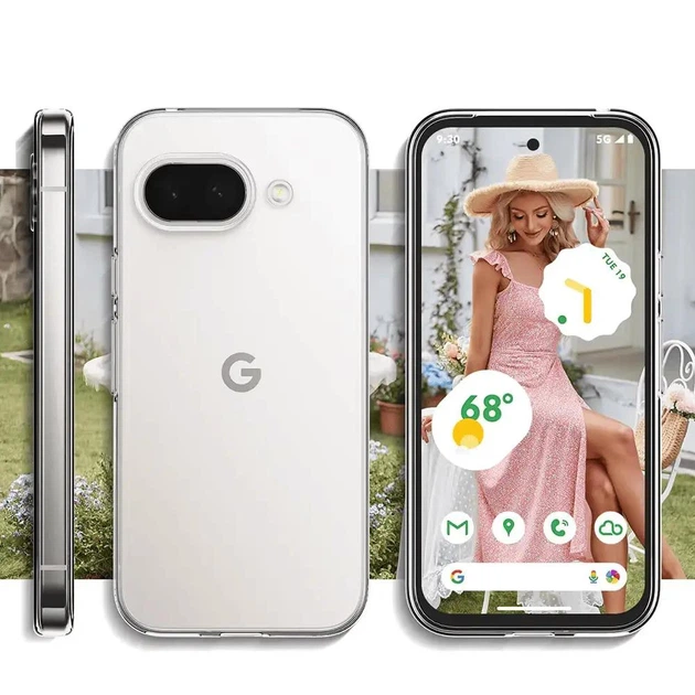 Прозрачный чехол для Google Pixel 9a - изображение 2