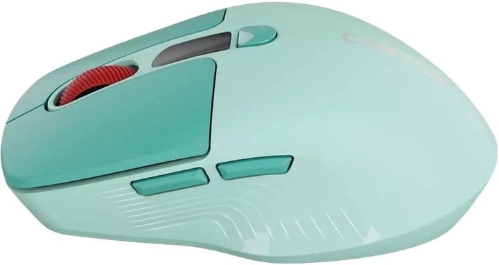 Mysz Canyon MW-26 LCD Silent Wireless/Bluetooth Green (CNS-CMSW26GR) - obraz 3