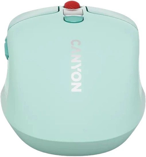 Mysz Canyon MW-26 LCD Silent Wireless/Bluetooth Green (CNS-CMSW26GR) - obraz 7
