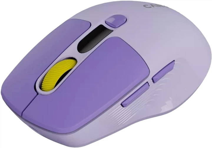 Миша Canyon MW-26 LCD Silent Wireless/Bluetooth Violet (CNS-CMSW26V) - зображення 2