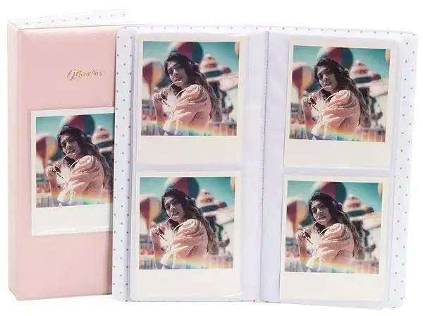 Фотоальбом для Fujifilm Instax Wide 100/200/210/300/400/Link/Evo и Polaroid 600, розовый - Фото 4 Фотоальбом для Fujifilm Instax Wide 100/200/210/300/400/Link/Evo и Polaroid 600, розовый - изображение 4