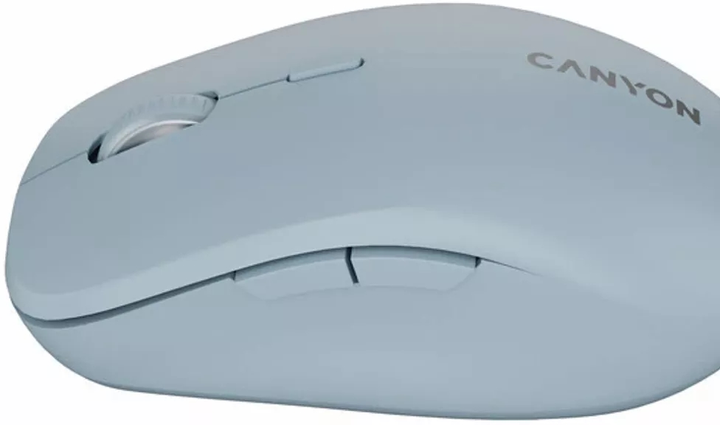 Мышь Canyon MW-12 Silent Wireless/Bluetooth Blue (CNS-CMSW12BL) - изображение 3