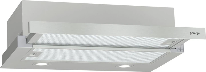 Витяжка телескопічна Gorenje TH 62 E4 X (450 м3/год, 2 швидк., кнопкове кер.) 229904 - изображение 2