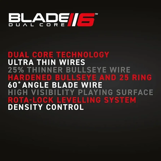 Профессиональная мишень для дартса Winmau Blade 6 Dual Core - изображение 6