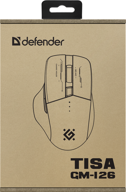 Миша Defender Tisa GM-126 (52126) (7087444) - зображення 7