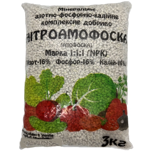 Нитроаммофоска / 3 кг - Фото 1 Нитроаммофоска / 3 кг - изображение 1