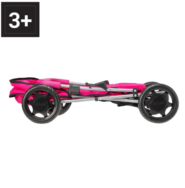 Wózek głęboki dla lalki Chicco Amore Dolls Pram Różowy (5050842405919) - obraz 6