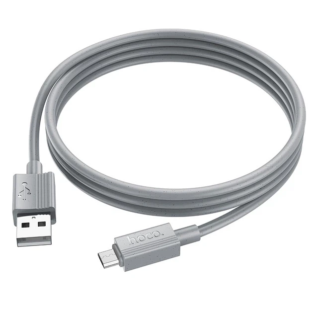 Кабель HOCO Micro USB Favor charging data cable X107 |1m, 2.4A| - Фото 5 Кабель HOCO Micro USB Favor charging data cable X107 |1m, 2.4A| - изображение 5