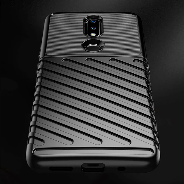 Чохол Lenuo Thunder для Nokia 2.4 Black - изображение 4