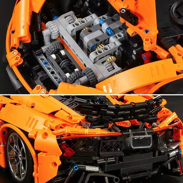Конструктор Спортивная машина McLaren на дистанционном управлении 13090S на 3228 детали - Фото 6 Конструктор Спортивная машина McLaren на дистанционном управлении 13090S на 3228 детали - изображение 6