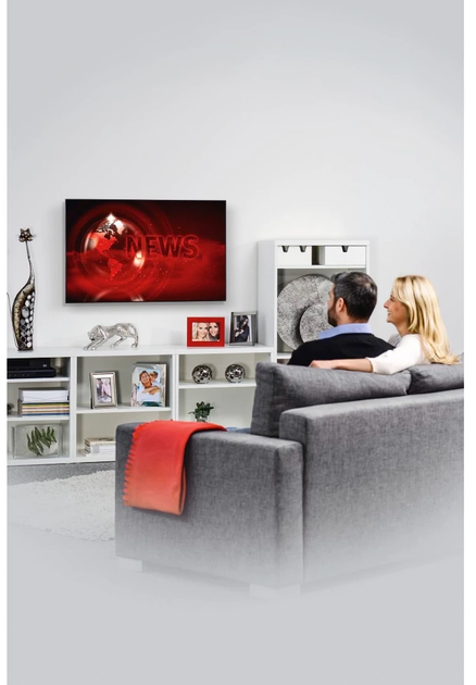 Uchwyt ścienny Hama TV Wall Bracket, Rigid, 165 cm (65") to 35 kg, Wall Spacing 2.3 cm (4047443443281) - obraz 7