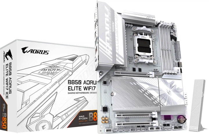 Płyta główna Gigabyte B850 AORUS ELITE WIFI7 ICE (sAM5, AMD B850, PCI-Ex16) - obraz 5