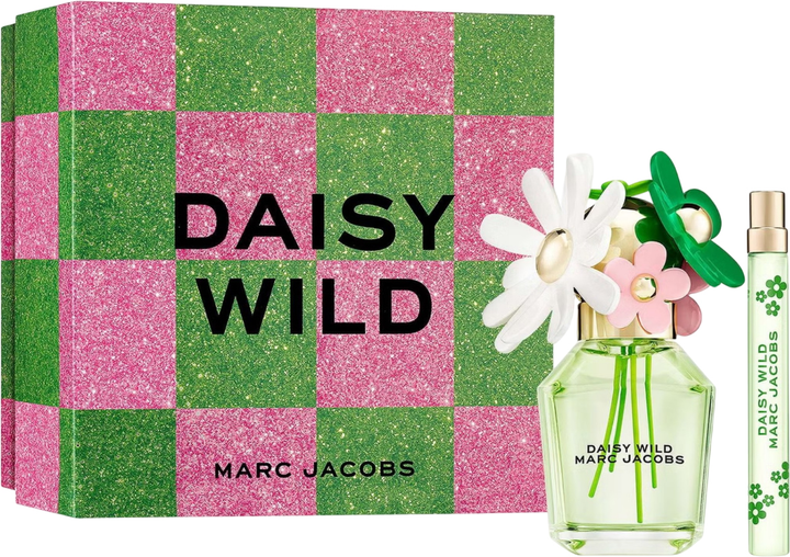 Подарунковий набір для жінок Marc Jacobs Daisy Wild Парфумована вода 50 мл + Мініатюра парфумованої води 10 мл (3616305449696) - зображення 1